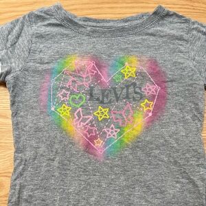 Lot of 6 girls long sleeved shirts size 5